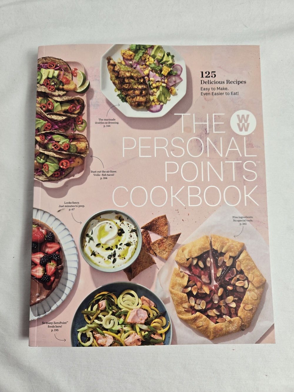 Weight Watchers WW The Personal Points Cookbook 125 Recipes Healthy Diet Book